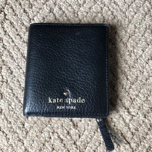 Kate Spade Cobble Hill Black Leather Wallet - NEW!